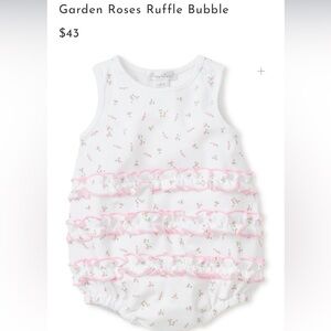 Kissy Kissy Garden Roses Ruffle Bubble